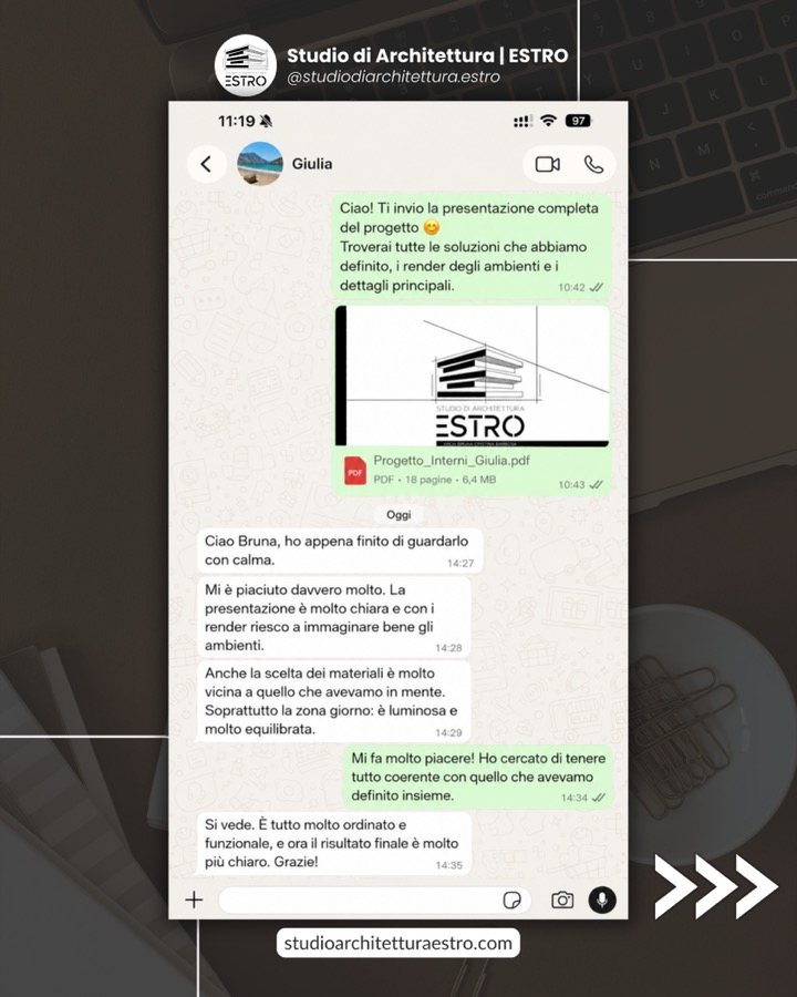 Messaggio WhatsApp - Giulia